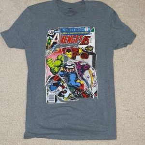 Marvel Avengers Comic Book Tee. Size L